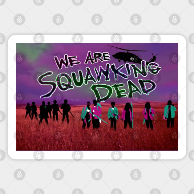 The Walking Dead: World Beyond ART Sticker by SQUAWKING DEAD